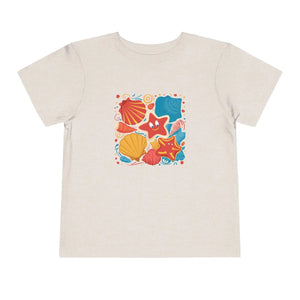 Enchanting Starfish Toddler Tees Soft Cotton - Dipaliz - T-shirts