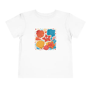 Enchanting Starfish Toddler Tees Soft Cotton - Dipaliz - T-shirts