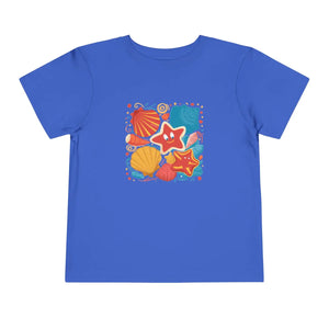 Enchanting Starfish Toddler Tees Soft Cotton - Dipaliz - T-shirts