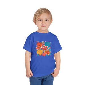 Enchanting Starfish Toddler Tees Soft Cotton - Dipaliz - T-shirts