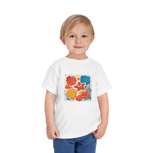 Enchanting Starfish Toddler Tees Soft Cotton - Dipaliz - T-shirts
