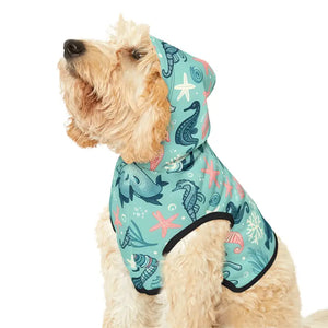 Marine Animal Dog Hoodie - Splashing Style Pet Apparel - Dipaliz - Hoodies
