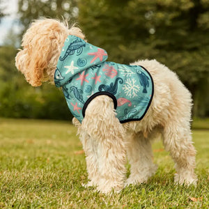 Marine Animal Dog Hoodie - Splashing Style Pet Apparel - Dipaliz - Hoodies