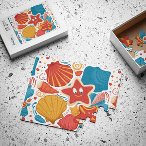 Kids Puzzle 30 Piece Starfish Rounded Corners Safe Fun - Dipaliz - Jigsaw Puzzles
