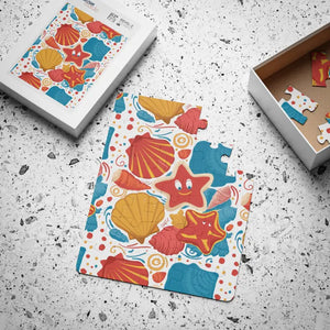 Kids Puzzle 30 Piece Starfish Rounded Corners Safe Fun - Dipaliz - Jigsaw Puzzles