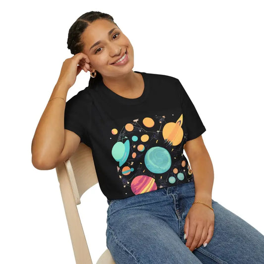 Starry Night Softstyle Tee: Elevate Your Dipaliz Style! - T-shirt