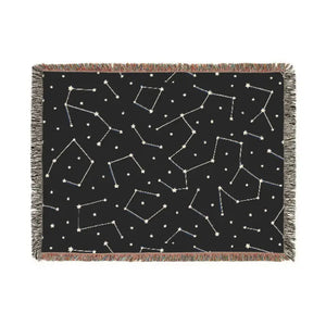 Starry Night Woven Blanket - Ultra Cozy Cosmos Throw - Dipaliz - Artwork / 80’’ × 60’’ - Blankets
