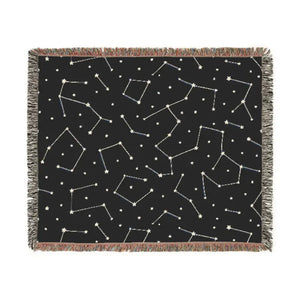 Starry Night Woven Blanket - Ultra Cozy Cosmos Throw - Dipaliz - Artwork / 60’’ × 50’’ - Blankets