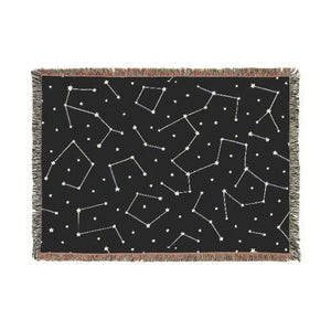 Starry Night Woven Blanket - Ultra Cozy Cosmos Throw - Dipaliz - Artwork / 52’’ × 37’’ - Blankets