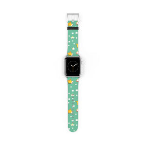 Cosmic Watch Band - Stars and Moon Faux Leather - Dipaliz - Bands