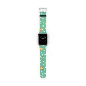 Cosmic Watch Band - Stars and Moon Faux Leather - Dipaliz - Bands