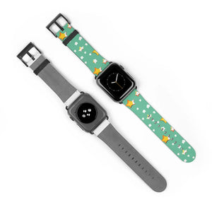 Cosmic Watch Band - Stars and Moon Faux Leather - Dipaliz - Bands