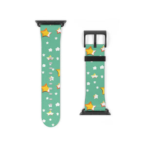 Cosmic Watch Band - Stars and Moon Faux Leather - Dipaliz - Bands