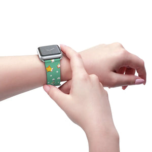 Cosmic Watch Band - Stars and Moon Faux Leather - Dipaliz - Bands