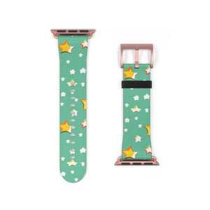 Cosmic Watch Band - Stars and Moon Faux Leather - Dipaliz - Bands