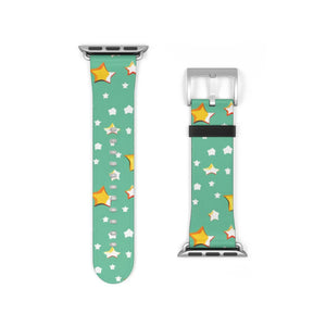 Cosmic Watch Band - Stars and Moon Faux Leather - Dipaliz - Bands