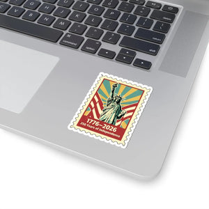 Statue of Liberty 1776–2026 Commemorative Sticker 250 Years Independence - Decorative Stickers