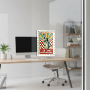Statue of Liberty 1776–2026 Commemorative Sticker 250 Years Independence - Decorative Stickers