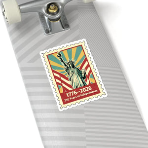 Statue of Liberty 1776–2026 Commemorative Sticker 250 Years Independence - Decorative Stickers