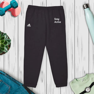 Soft Adidas Unisex Fleece Joggers - Bci Cotton - Dipaliz - Xs