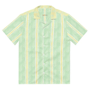 Leaves Unisex Button Shirt - Cool Summer Style - Dipaliz - Shirts