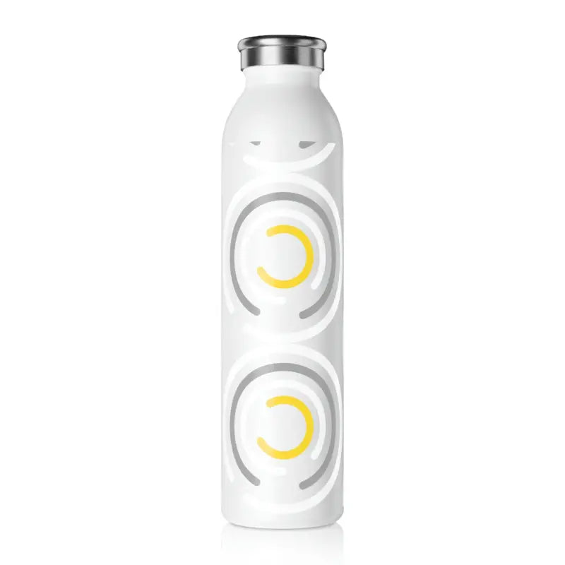 Elevate your Hydration: Sleek Stainless Steel Water Bottle - 20oz / White Mug