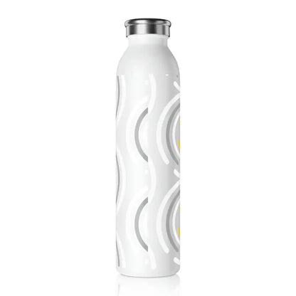 Elevate your Hydration: Sleek Stainless Steel Water Bottle - 20oz / White Mug