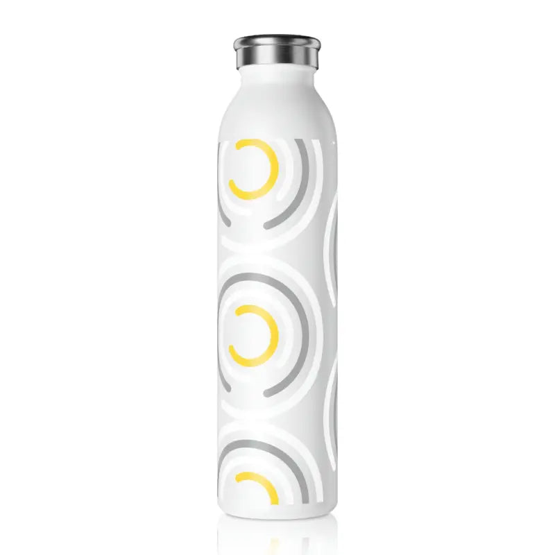 Elevate your Hydration: Sleek Stainless Steel Water Bottle - 20oz / White Mug