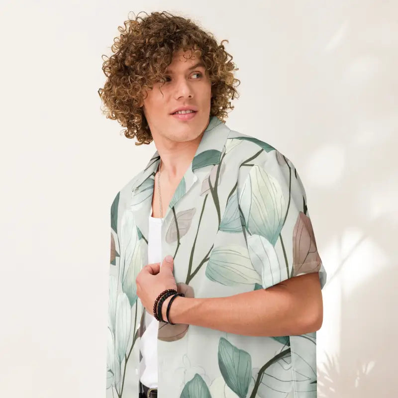 Eco-friendly Unisex Button Shirt for Ultimate Summer Style