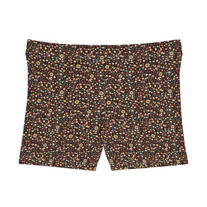 All Over Prints - Floral Pattern Women’s Shorts Moisture Wicking Cool Comfort - Dipaliz