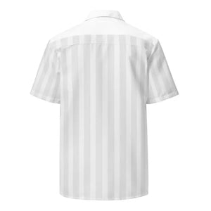 Unisex Button Shirt Grey White Summer Style - Dipaliz - Shirts