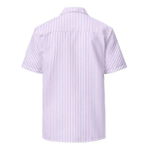 Moisture Wicking Purple Striped Shirt - Cool Comfort - Dipaliz - Shirts