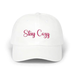 Stay Cozy Classic Dad Cap - Timeless Edge Style - Dipaliz - White / one Size - Hats