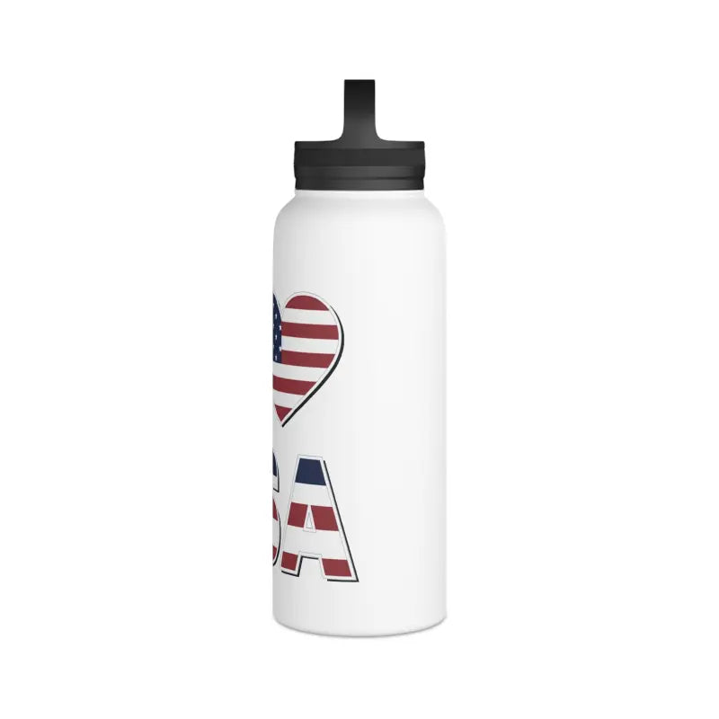 Stay Refreshed Anywhere with Usa Love Stainless Steel Water Bottle - Bottles