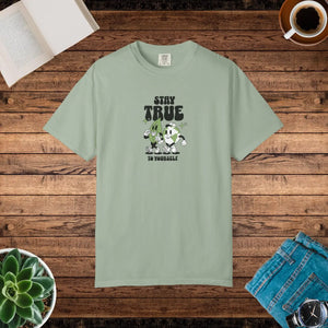 Cozy Comfort Colors Relaxed Fit Tee Earth Leaves - Dipaliz - T-shirts