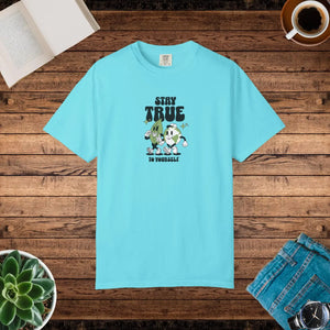 Cozy Comfort Colors Relaxed Fit Tee Earth Leaves - Dipaliz - T-shirts