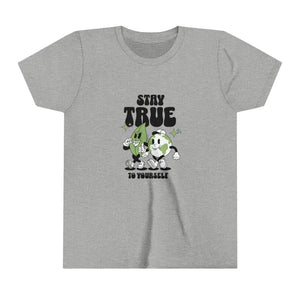 Youth Short Sleeve Tee - Vibrant Bold Colors - Dipaliz - Athletic Heather / s - T-shirts