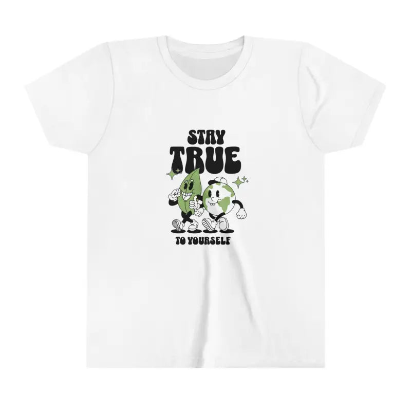 Cool Cotton Youth Short Sleeve Tee: Ultimate Comfort & Style - White / m Kids Clothes