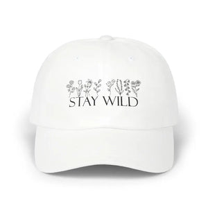 Stay Wild Classic Dad Cap - Floral Adventure Style - Dipaliz - Hats