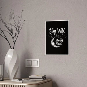 Wild Moon Child Poster – High Gloss Art - Dipaliz - Posters Prints & Visual Artwork