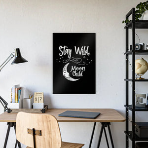 Wild Moon Child Poster – High Gloss Art - Dipaliz - Posters Prints & Visual Artwork