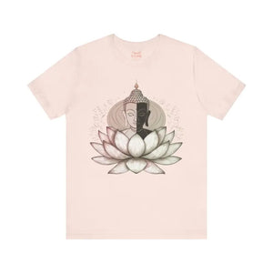 Buddha Lotus Unisex Tee - Zen Style Comfort Shirt - Dipaliz - T-shirts
