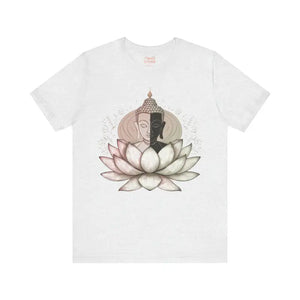 Buddha Lotus Unisex Tee - Zen Style Comfort Shirt - Dipaliz - T-shirts