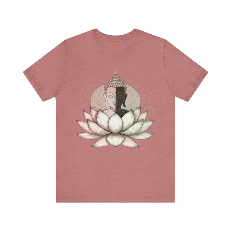 Bliss out with Buddha Lotus Unisex Tee - Comfy & Stylish Vibes - T-shirt