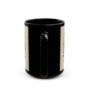 Black Ceramic Mug - Steaming Hot Coffee Style - Dipaliz - Mugs