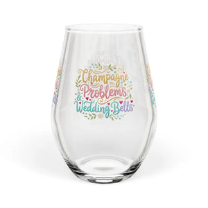 Mug - Stemless Wine Glass - Champagne Vibes Bridal Gift - Dipaliz 11.75oz