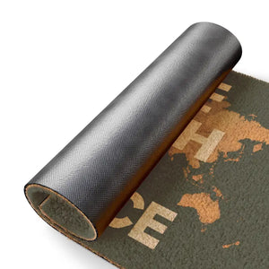 Luxury Coir Coconut Doormat with Black Vinyl Backing - Dipaliz - 24’’ x 16’’ - Decor