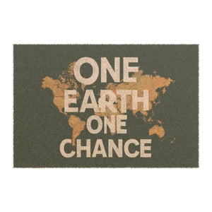 Luxury Coir Coconut Doormat with Black Vinyl Backing - Dipaliz - 24’’ x 16’’ - Decor