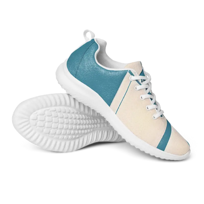 Turn Heads with Dipaliz Blue Abstract Athletic Shoes - 5