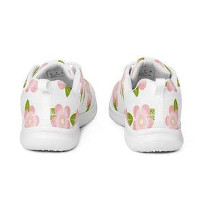 Women’s Athletic Shoes Pink Flowers Performance Style - Dipaliz - 5 - Sneakers